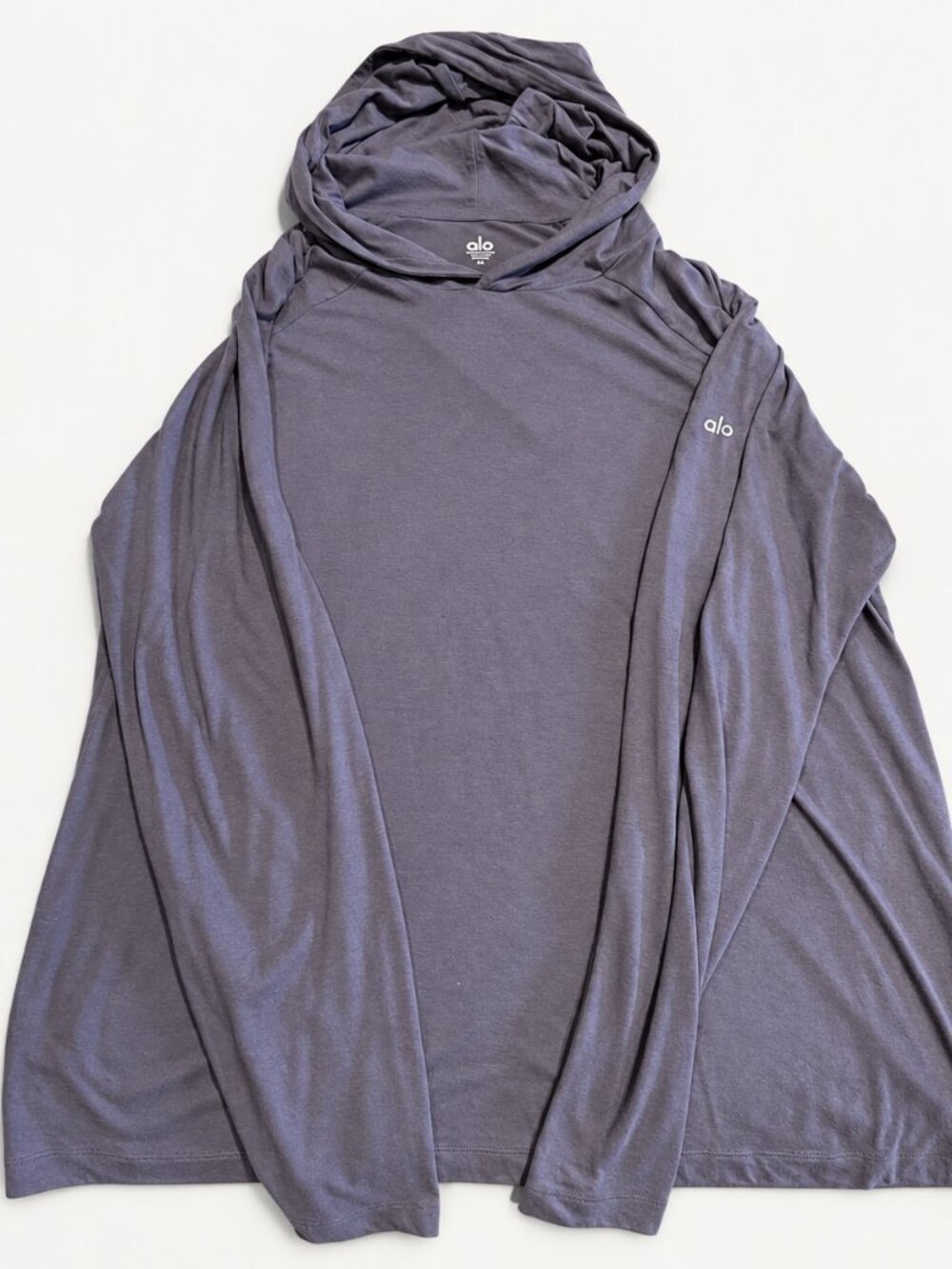 Alo Core Hooded Runner Men’s XL Light Purple